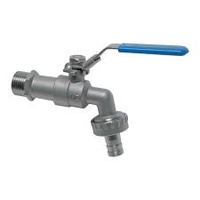 Ball Valve 1/2"NPT W/ 1/2" Barb